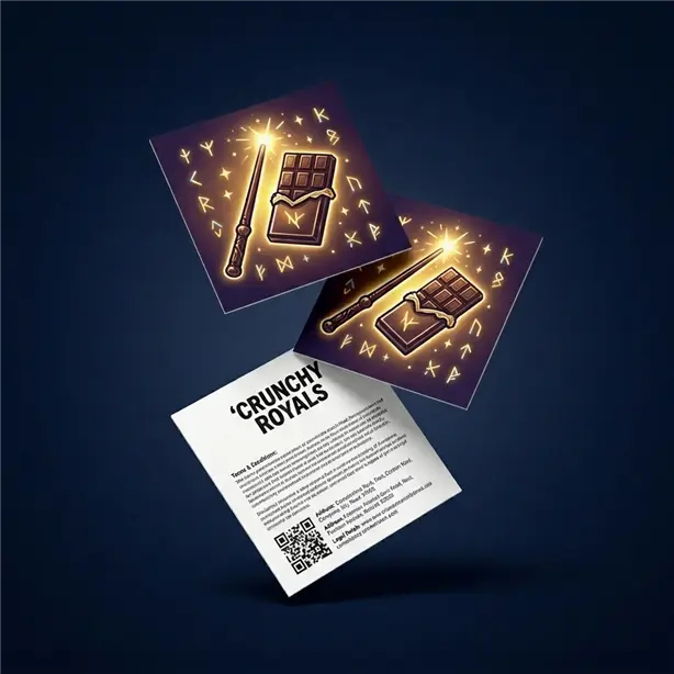 Magic Chocolate QR Promosyon Kartı Vitrini - Promera