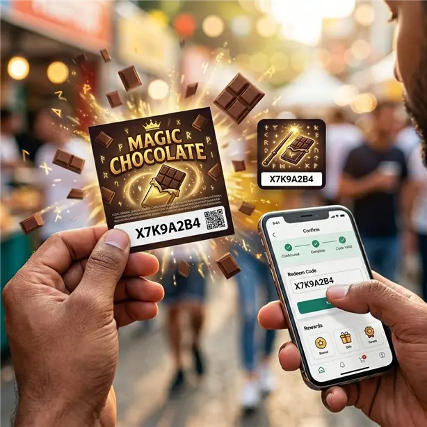 Chocolate Inkjet Campaign Poster
