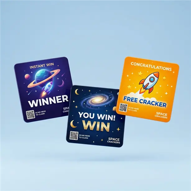 Space Crackers Standart Promosyon Kartı - Promera